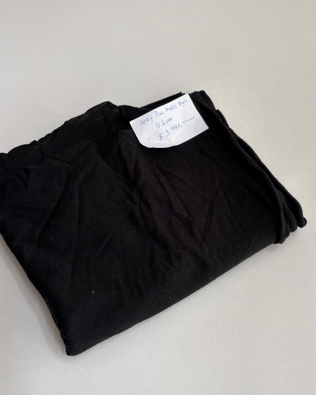 Saldo Jersey pima modal negro