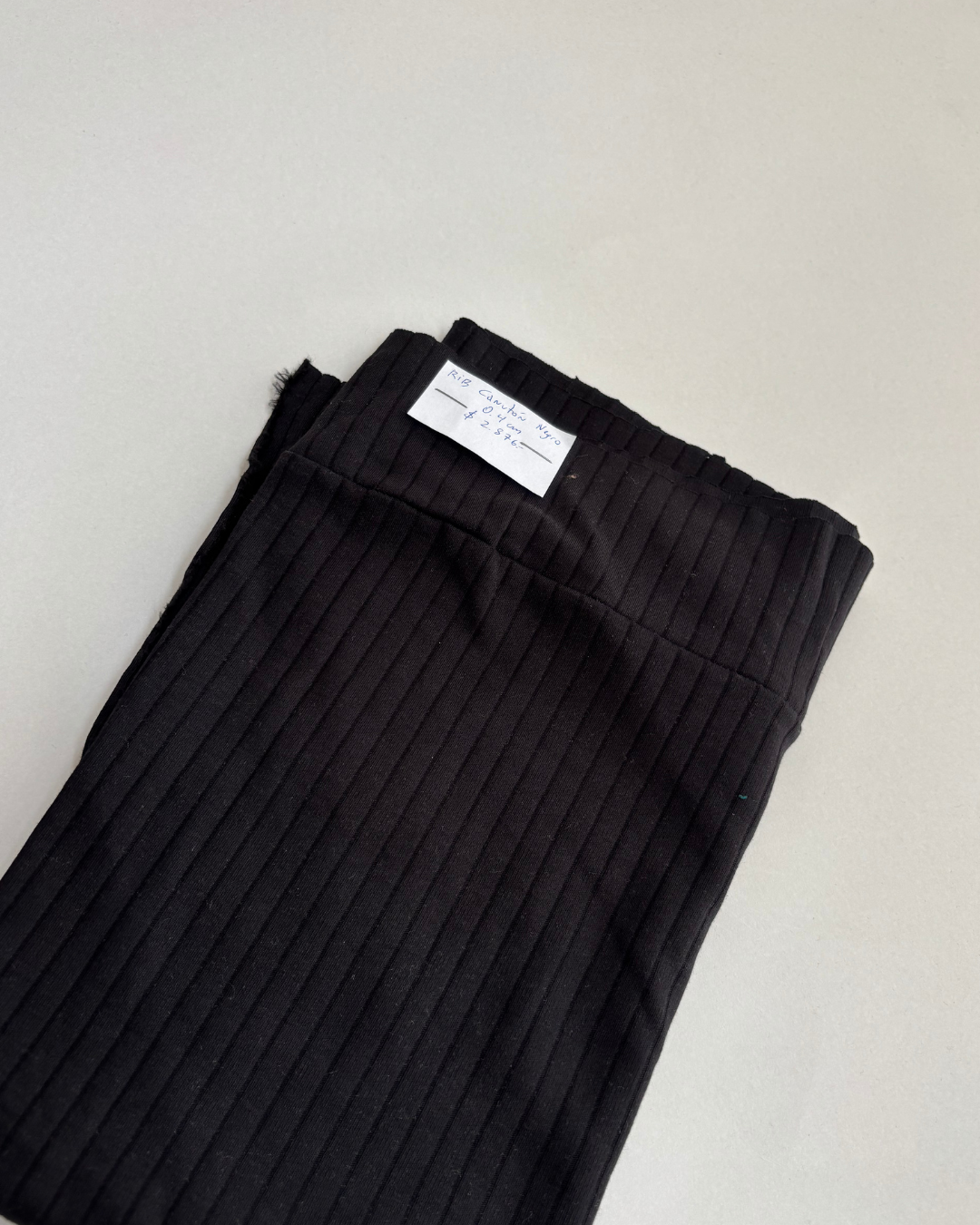 Saldo Rib canutón negro