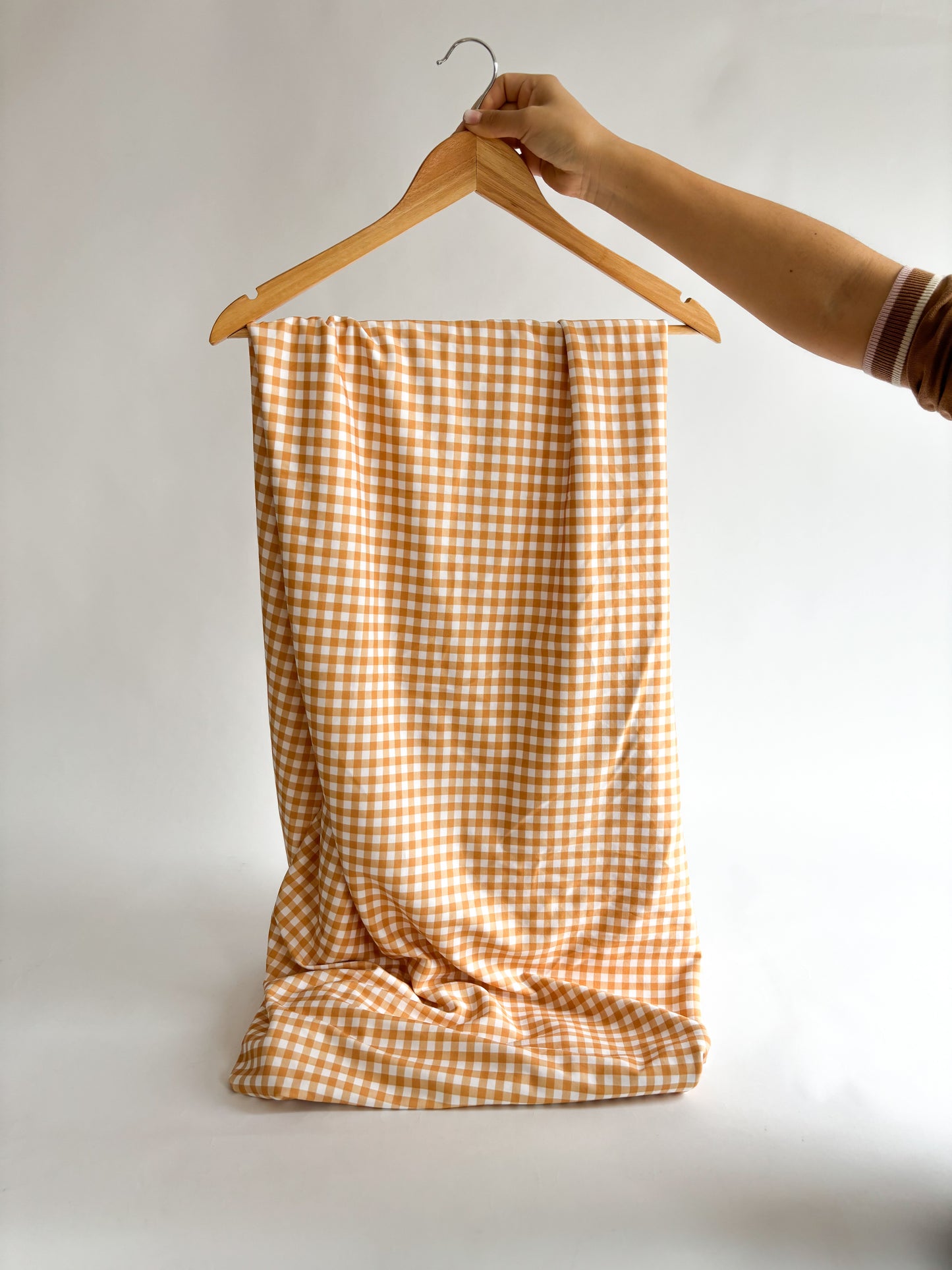 PIMA GAMUZADO CUADRILLÉ 100% ALGODÓN