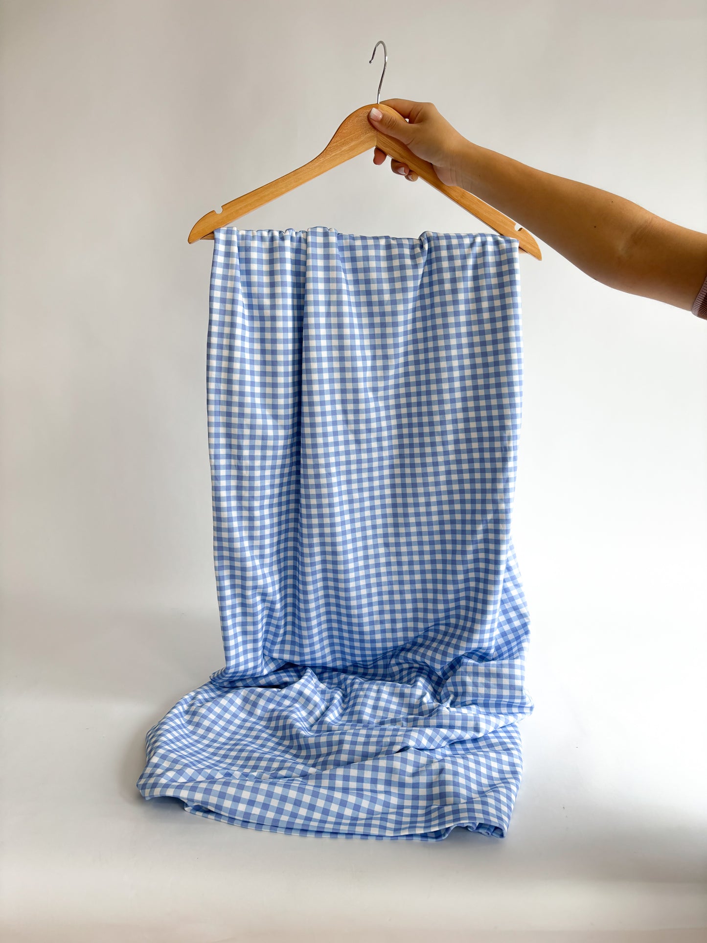 PIMA GAMUZADO CUADRILLÉ 100% ALGODÓN