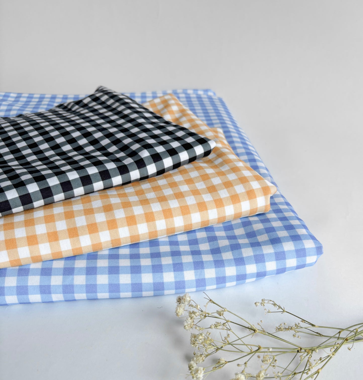 PIMA GAMUZADO CUADRILLÉ 100% ALGODÓN