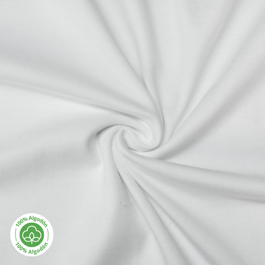 ALGODÓN PIMA GAMUZADO 50/1 (180 gr.) 100% ALGODÓN TONOS CLAROS