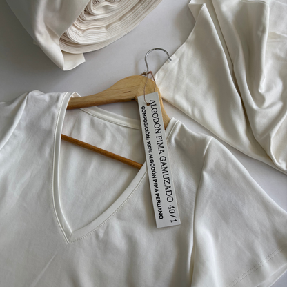 ALGODÓN PIMA GAMUZADO 40/1  TONOS CLAROS 100% ALGODON