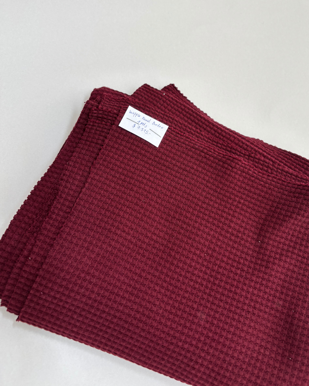 Saldo Waffle panal burdeo