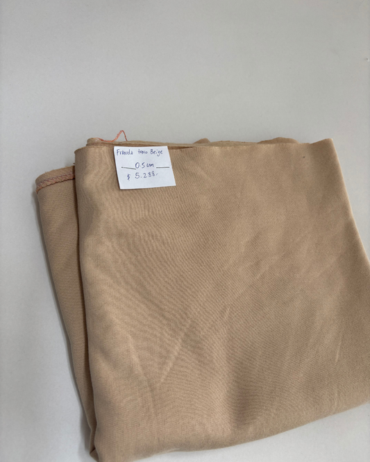 Saldo Franela tono beige