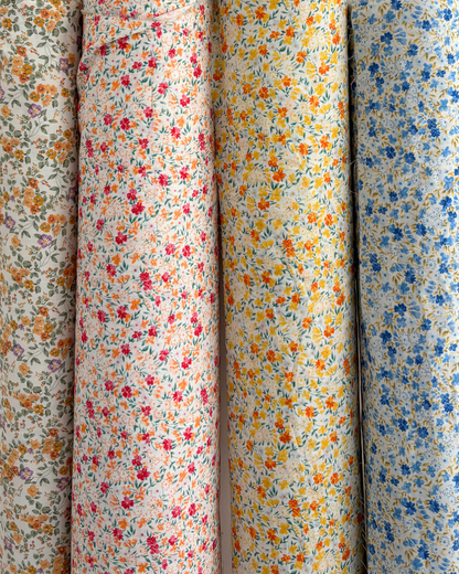 POPELINA FLORCITAS 100% ALGODÓN