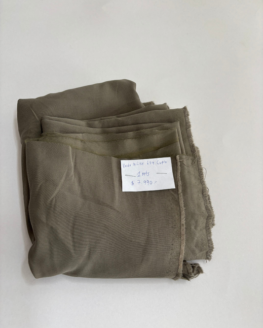 Saldo Cupro verde militar 674