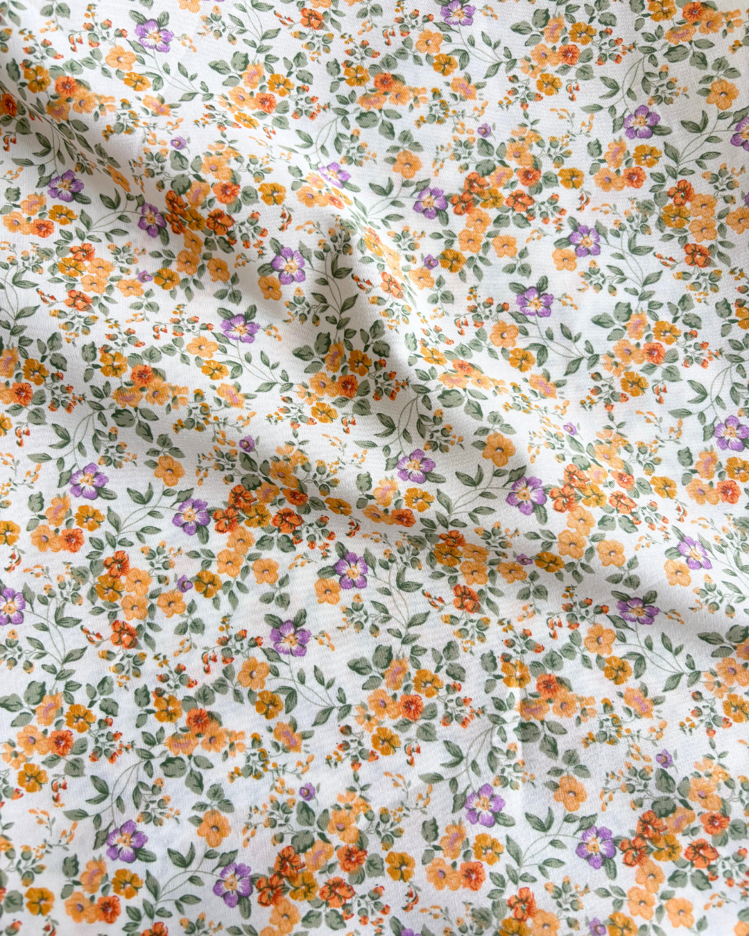 POPELINA FLORCITAS 100% ALGODÓN