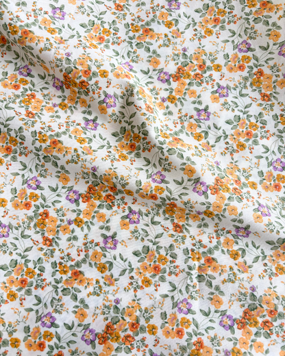 POPELINA FLORCITAS 100% ALGODÓN