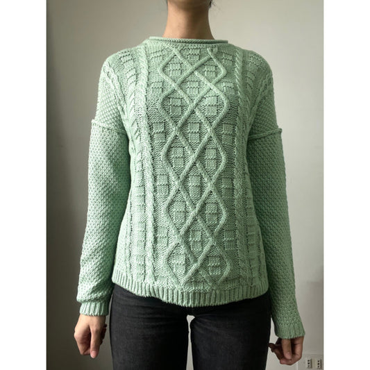 SWEATER VERDE MENTA