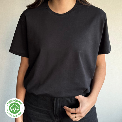 POLERAS BASICAS MUJER 100% ALGODÓN PIMA