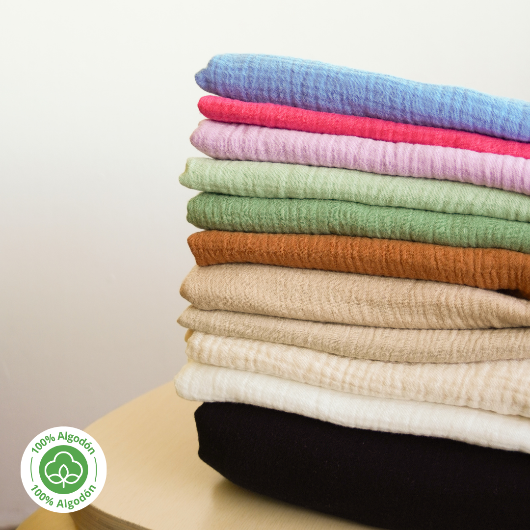 MUSELINA 100% ALGODÓN