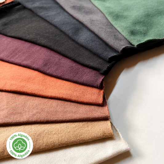 FRANELA 24/1 100% ALGODÓN TONOS OSCUROS